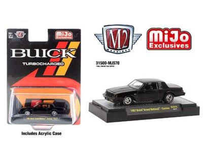 1:64 M2 Machines - 1987 Buick Grand National- Custom, black