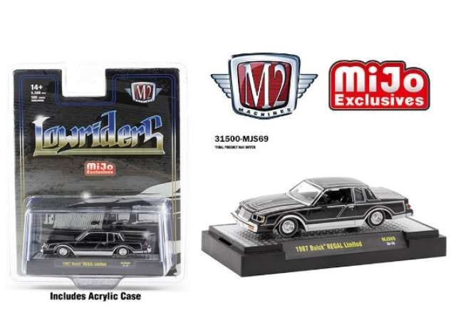 1:64 M2 Machines - 1987 Buick Regal Limited, black