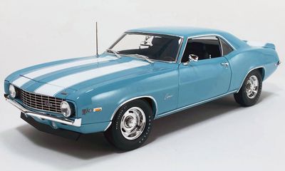 1:18 ACME - 1969 Chevrolet Camaro Z/28, Carolina blue