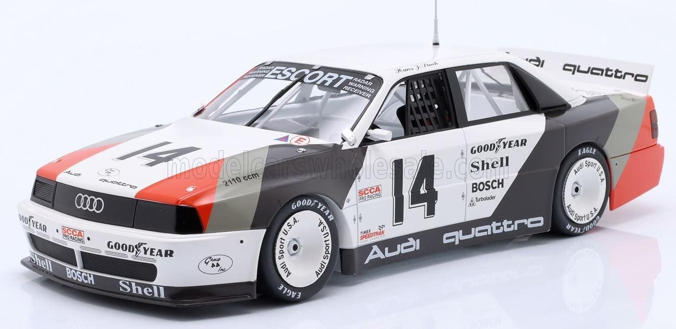 1:18 Werk83 - Audi 200 quattro #14 Winner Cleveland Trans-Am 1988 H.J. Stuck