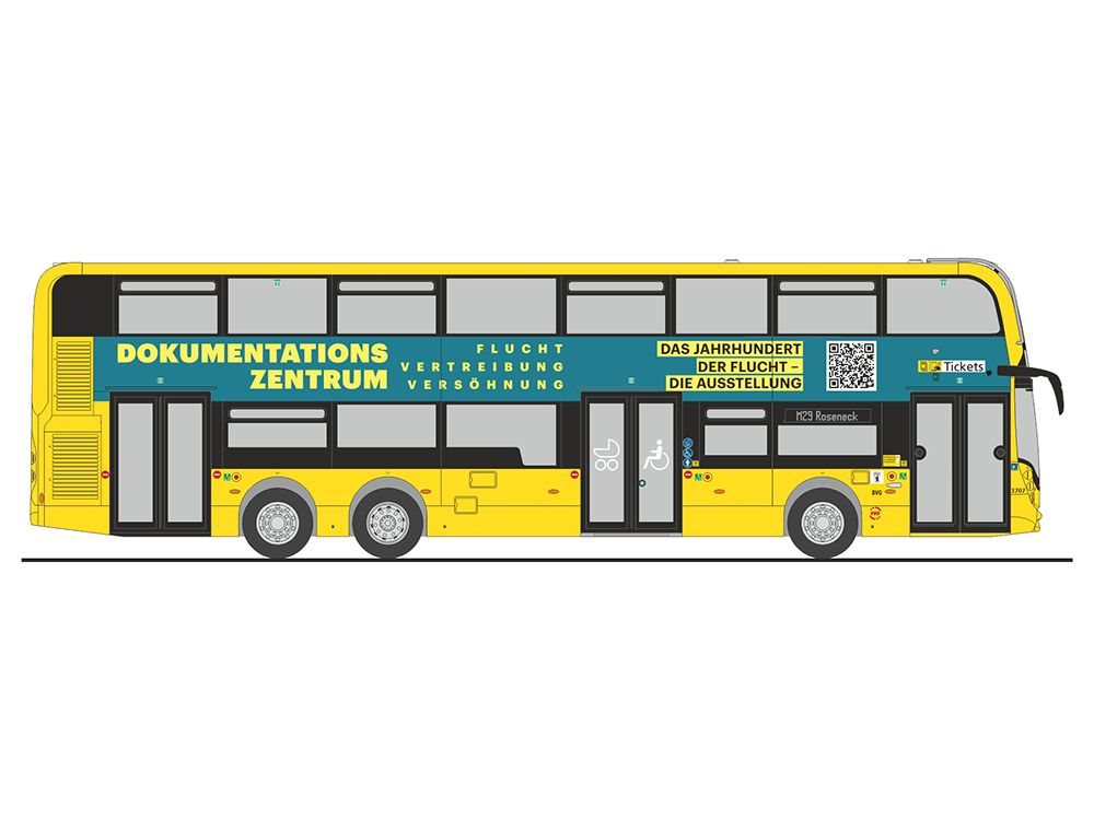 1:87 Rietze - Alexander Dennis Enviro 500 BVG - Dokumentationszentrum