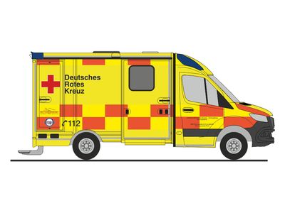 1:87 Rietze - Mercedes Benz SPRINTER Strobel DRK Pirna 2018 1:87 Rietze - Mercedes Benz SPRINTER Strobel DRK Pirna 2018