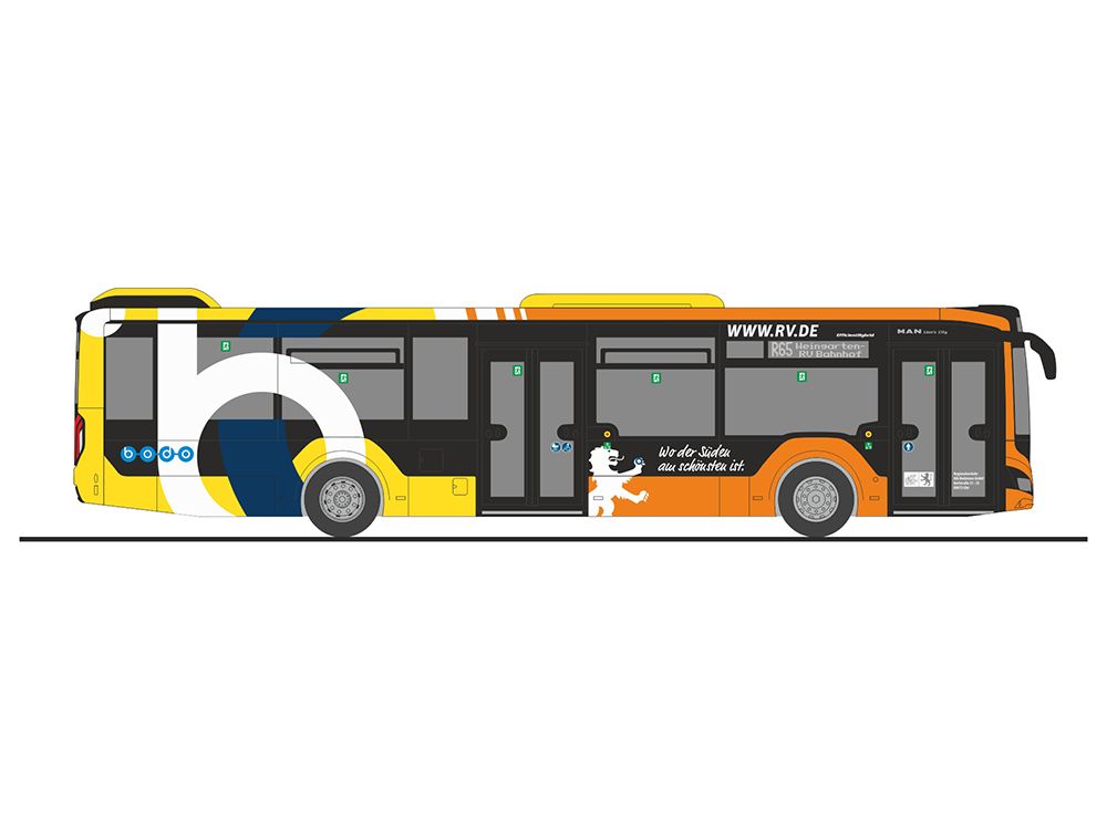 1:87 Rietze - Man LION'S City 12 Bodensee-Oberschwaben Ravensburg 2018