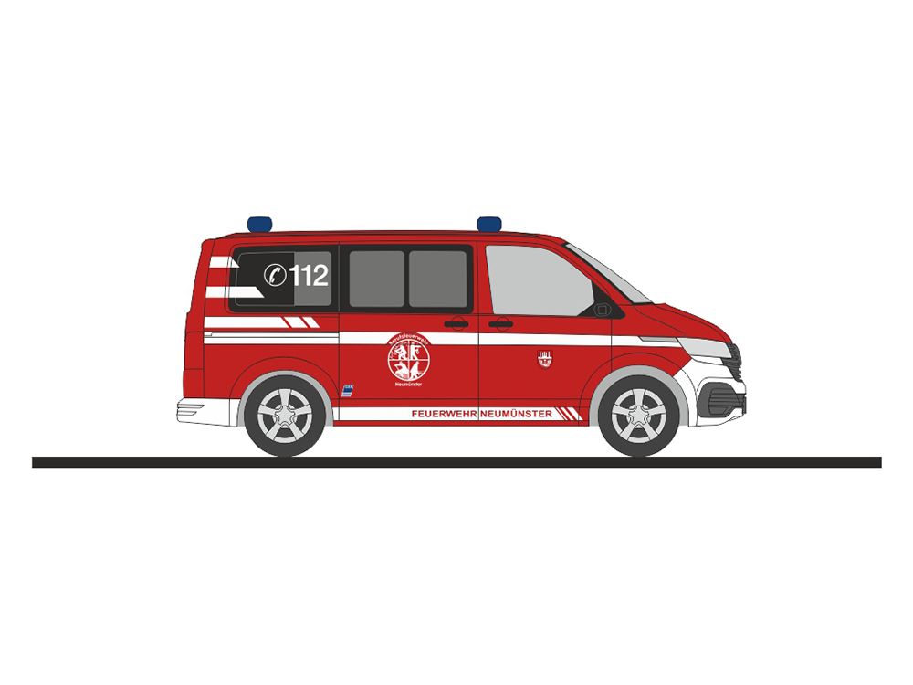 1:87 Rietze - VW T6.1 Berufsfeuerwehr Neumünster / Schleswig-Holstein