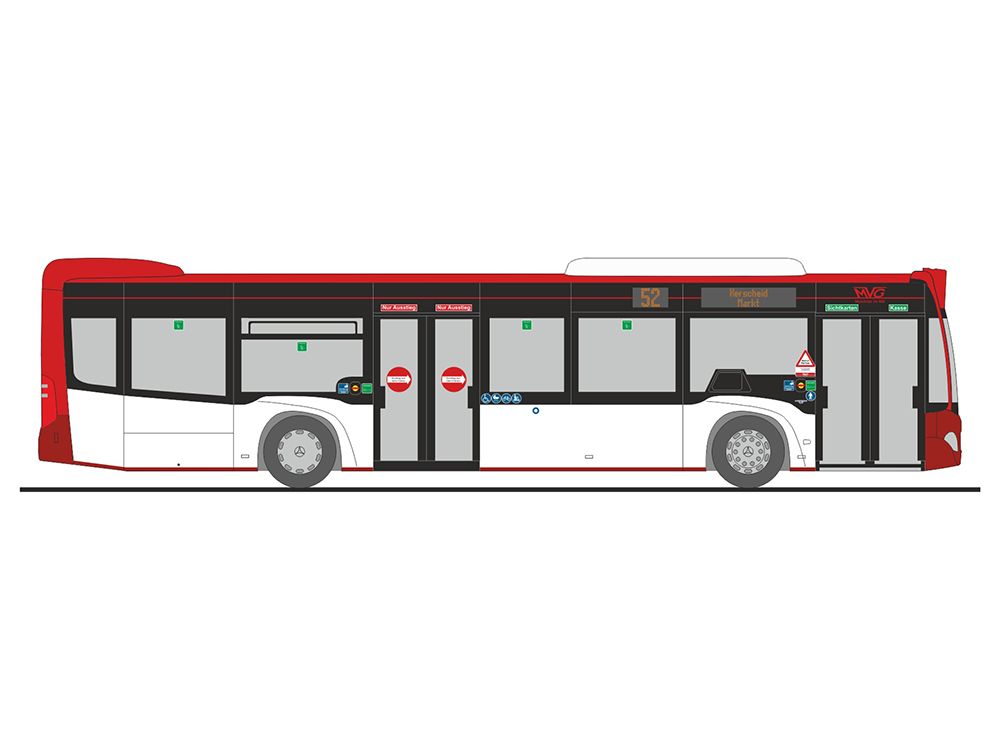 1:87 Rietze - Mercedes Benz CITARO MVG Lüdenscheid 2015