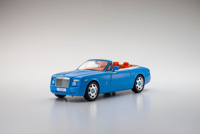 1:18 Kyosho - Rolls-Royce Phantom Drophead Coupe Light Blue