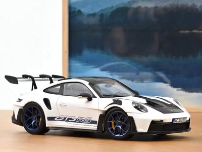 1:18 Norev - Porsche 911 GT3 RS W/Wissach Pack 2022 White/Indigo Blue