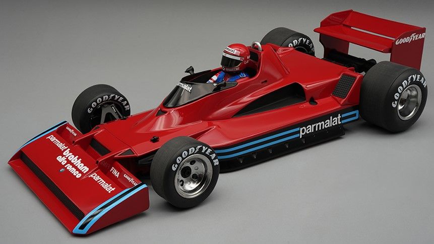 1:18 Tecnomodel - Brabham BT45C Paul Ricard Test 1978 N.Lauda (Mit Fahrer Figur)