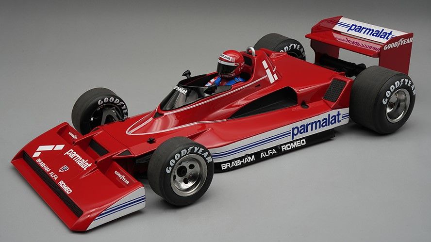 1:18 Tecnomodel - Brabham BT45C #1 Agentinia GP 1978 N.Lauda (Mit Fahrer Figur)