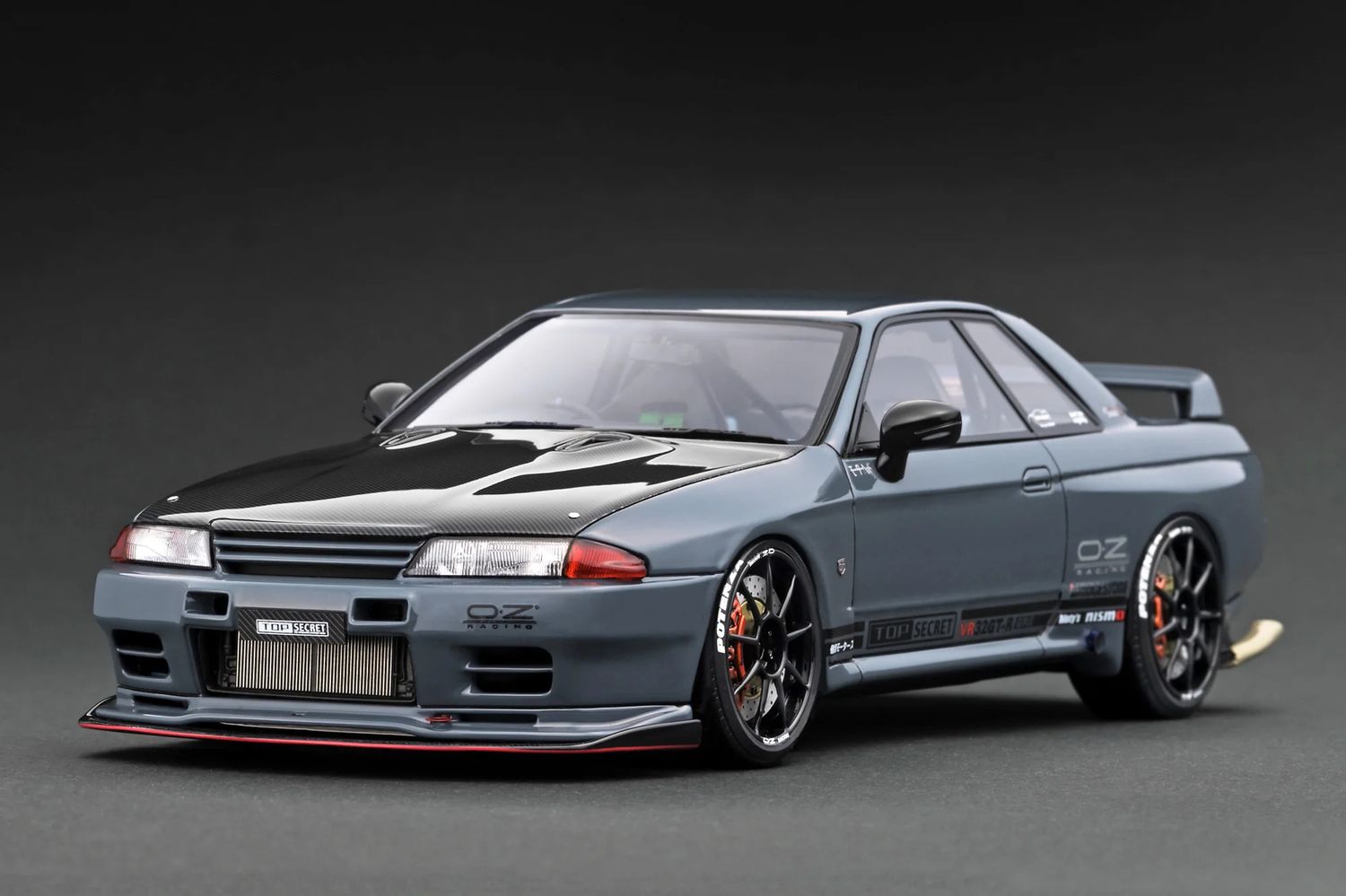 1:18 Ignition - TOP SECRET Nissan GT-R (VR32) Gray