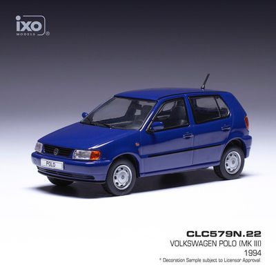 1:43 Ixo - VW Polo (MKIII) blau