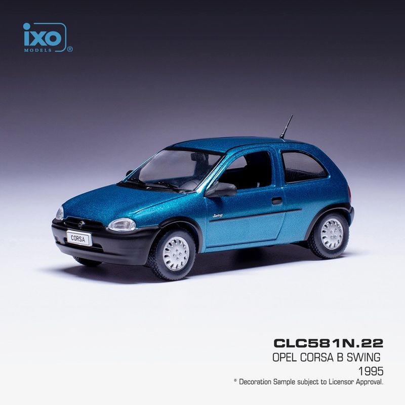 1:43 Ixo - Opel Corsa B Swing grün 1:43 Ixo - Opel Corsa B Swing grün