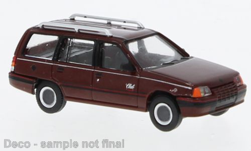 1:87 PCX87 - Opel Kadett E Carav dunkelrot 1989