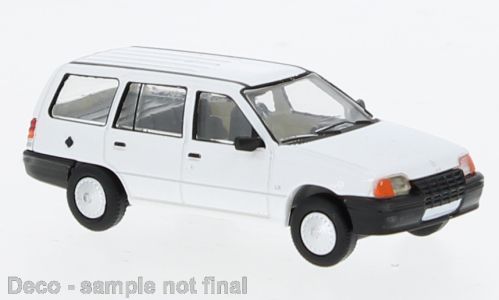 1:87 PCX87 - Opel Kadett E Carav weiss  1985