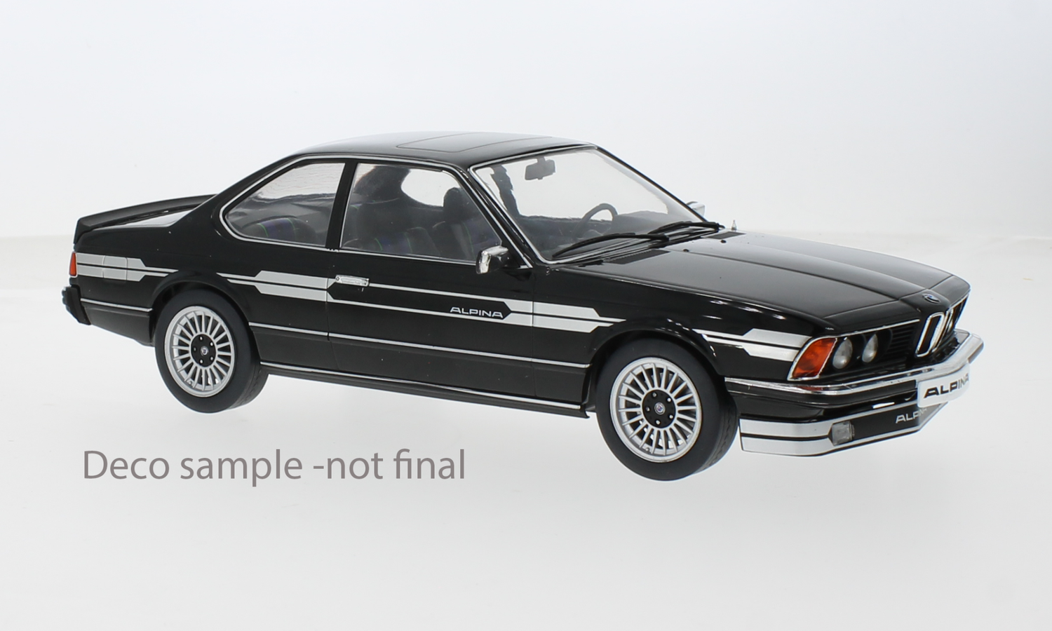 1:18 MCG - 1980 BMW Alpina B7 Turb schwarz