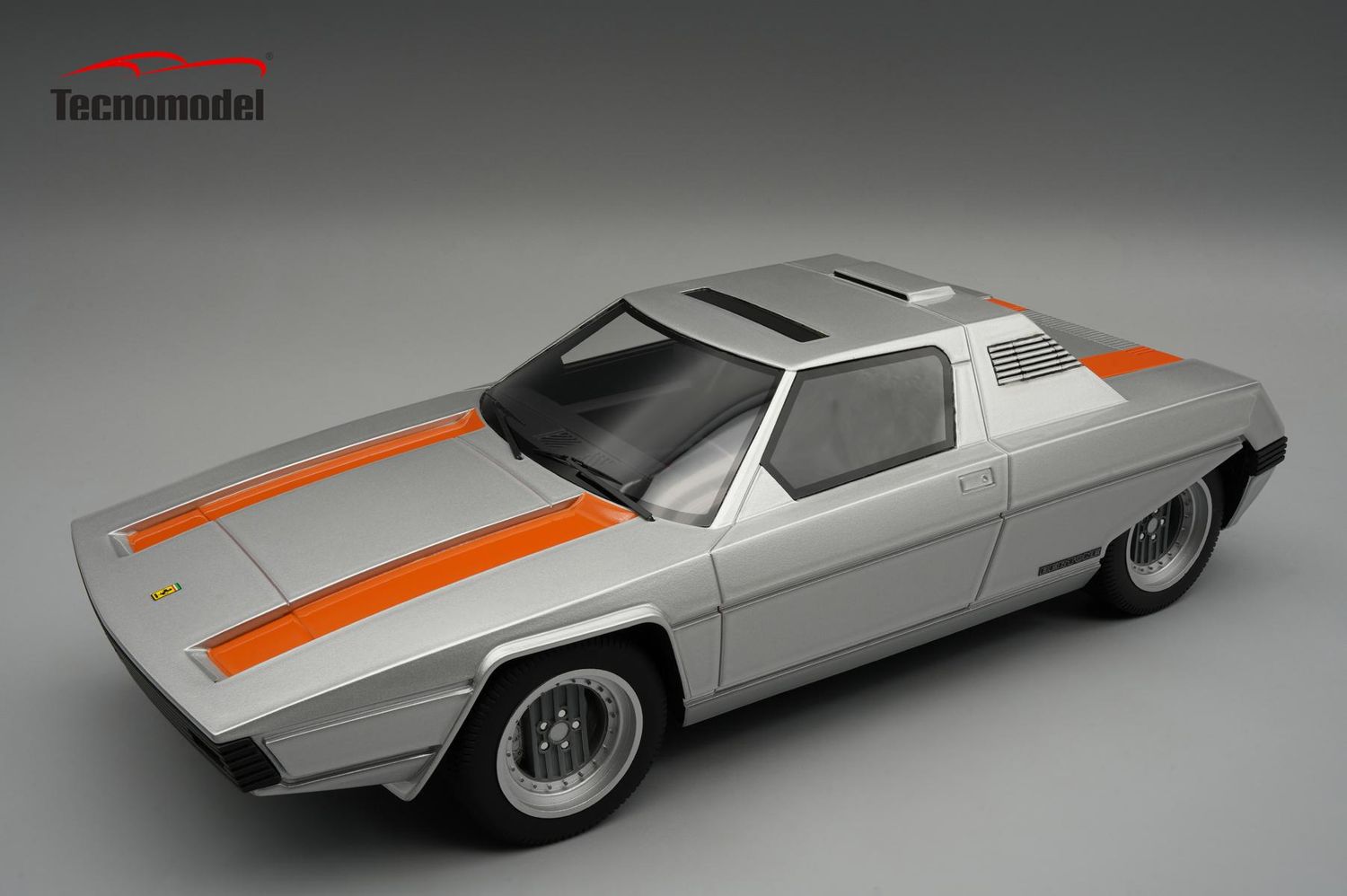 1:18 Tecnomodel - Ferrari 308 GT Bertone Rainbow Silver Metallic Orange