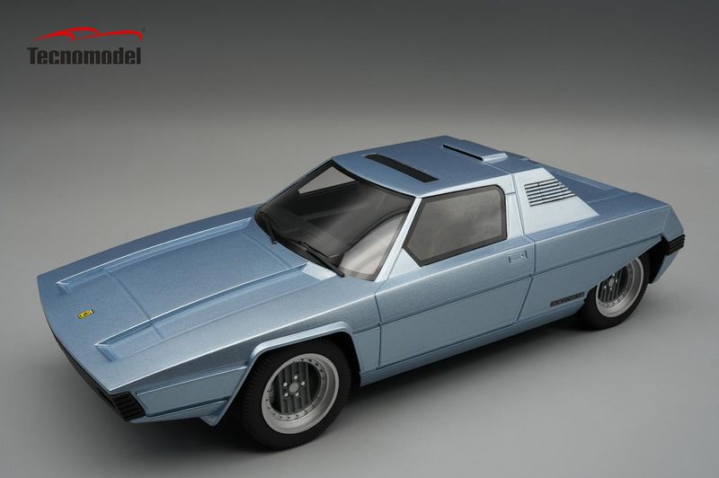 1:18 Tecnomodel - Ferrari 308 GT Bertone Rainbow Light Blue Metallic