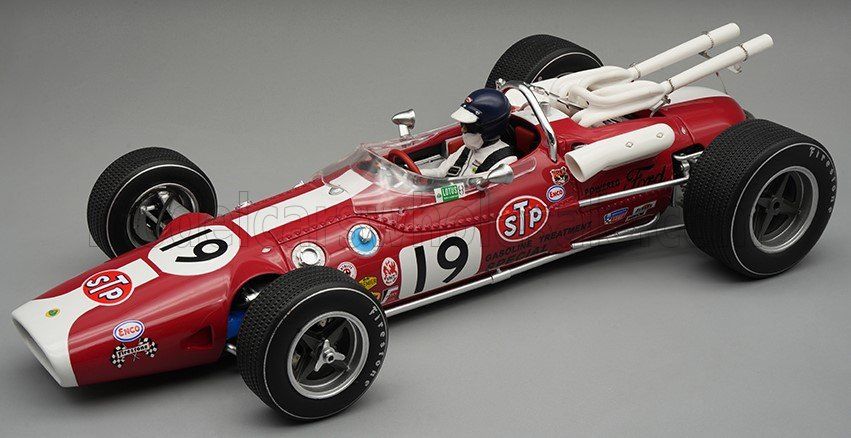 1:18 Tecnomodel - Lotus Type 38 #19 2nd Inidianapolis Indy 500 (with pilot figure) 1966 Jim Clark