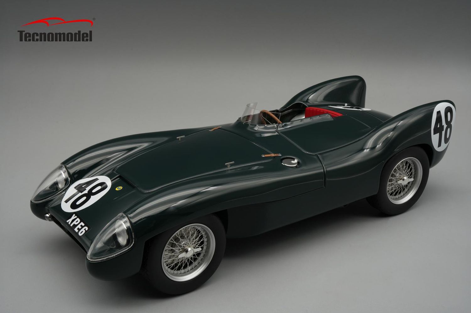 1:18 Tecnomodel - Lotus Mark IX #48 24h LE Mans 1955 C.Chapman - R.Flockart