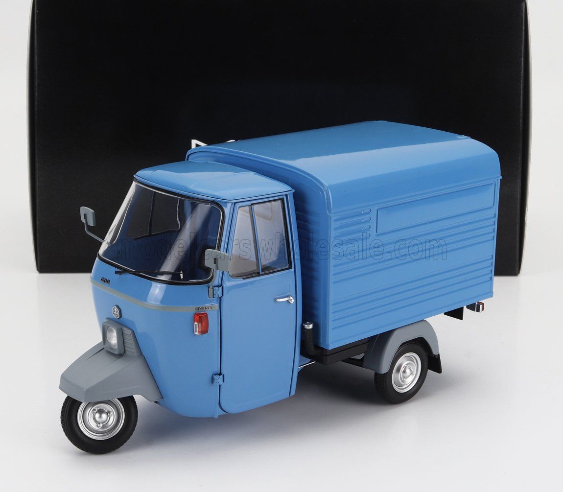 1:18 Mitica Diecast - Piaggio Ape P501 Closed 1979 Blu 7210