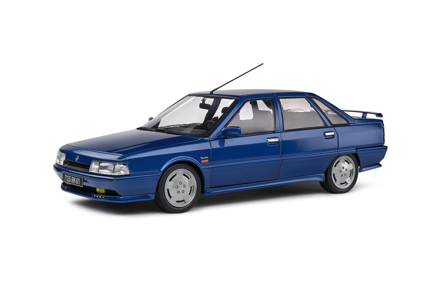 1:18 Solido - Renault 21 Turbo Ph.1 Bleu Nuit - 1988