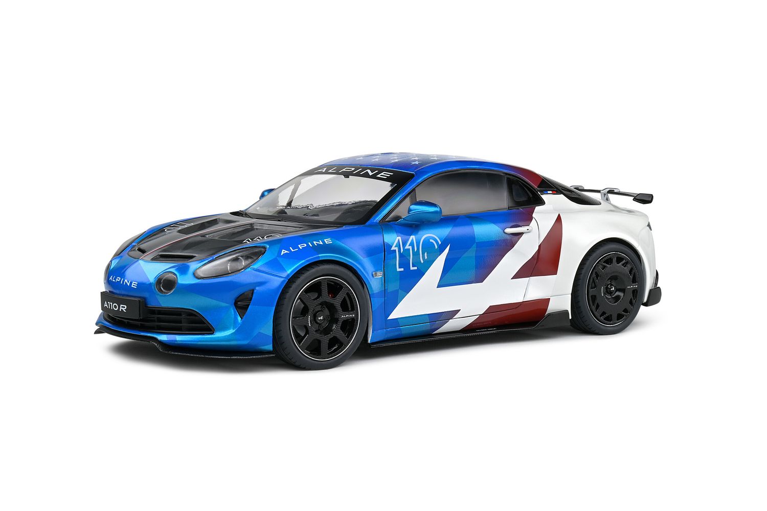 1:18 Solido - Alpine A110 Radicale Coupe 2023 Blue White Red