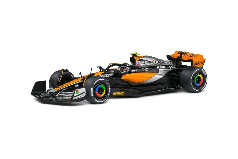 1:43 Solido - McLaren F1 MCL60 Team McLaren #4 2nd British GP 2023 Lando Norris