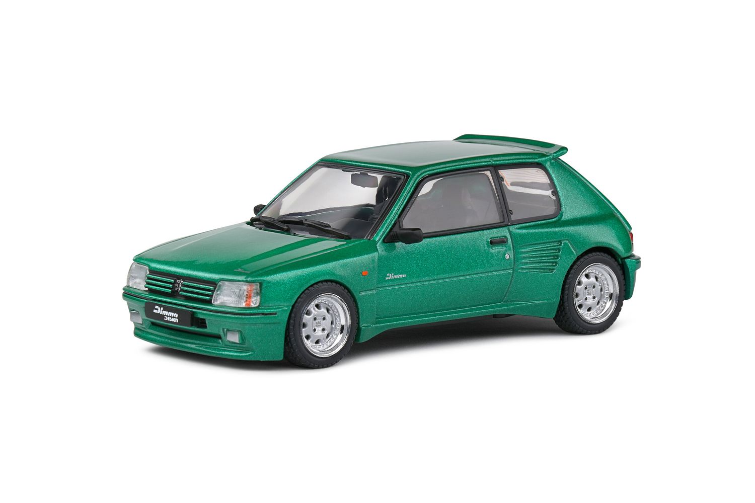 1:43 Solido -  Peugeot 205 Dimma Green 1992