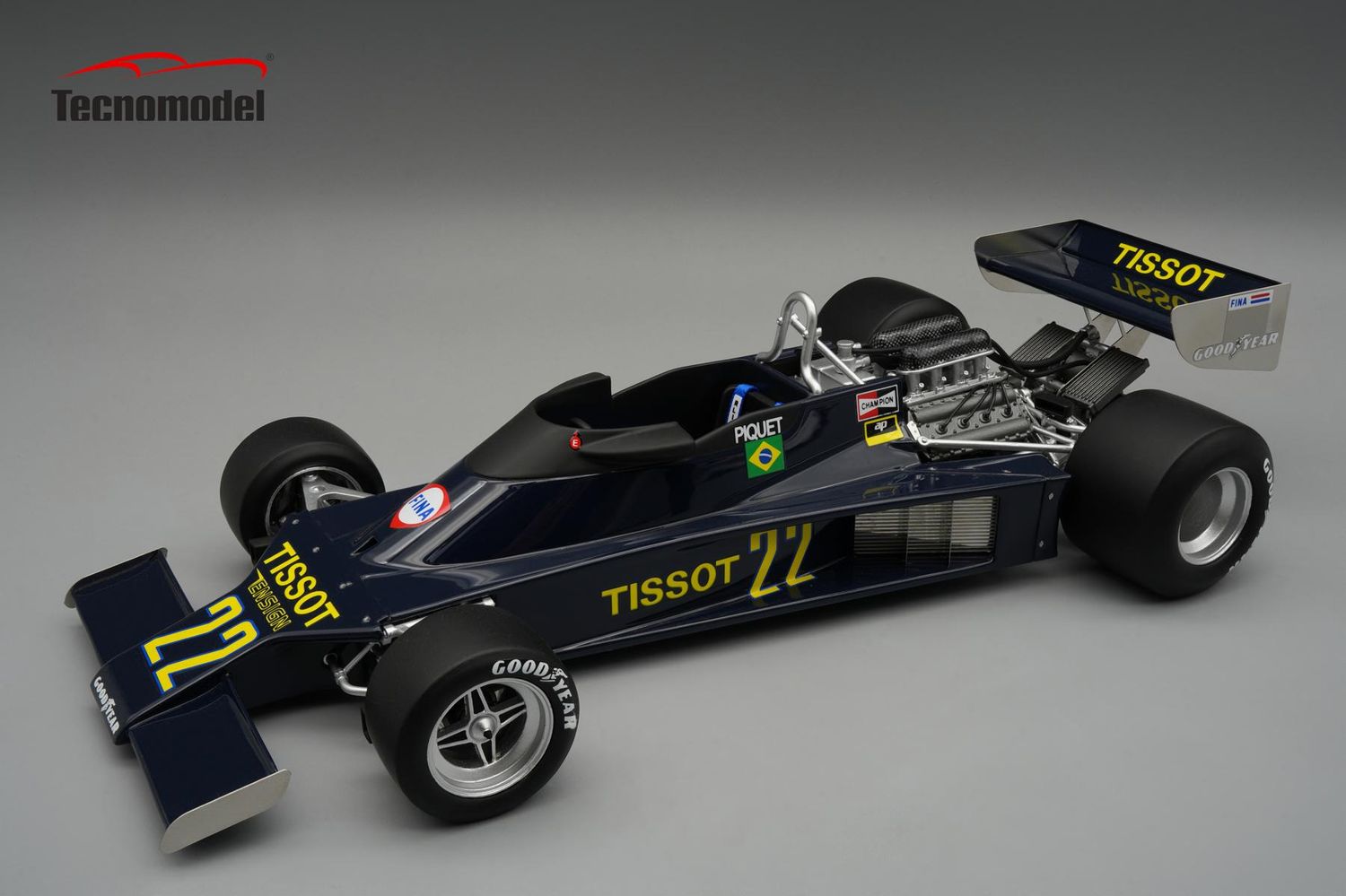 1:18 Tecnomodel - Ensign N177 #22 German GP 1978 N.Piquet