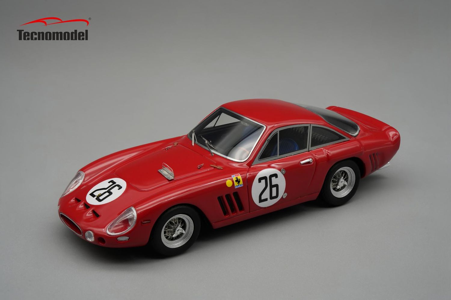 1:43 Tecnomodel - Ferrari 330 LMB 4.0L V12 Team North American Racing N.A.R.T. #26 24h Le Mans 1963 Masten Gregory - David Piper