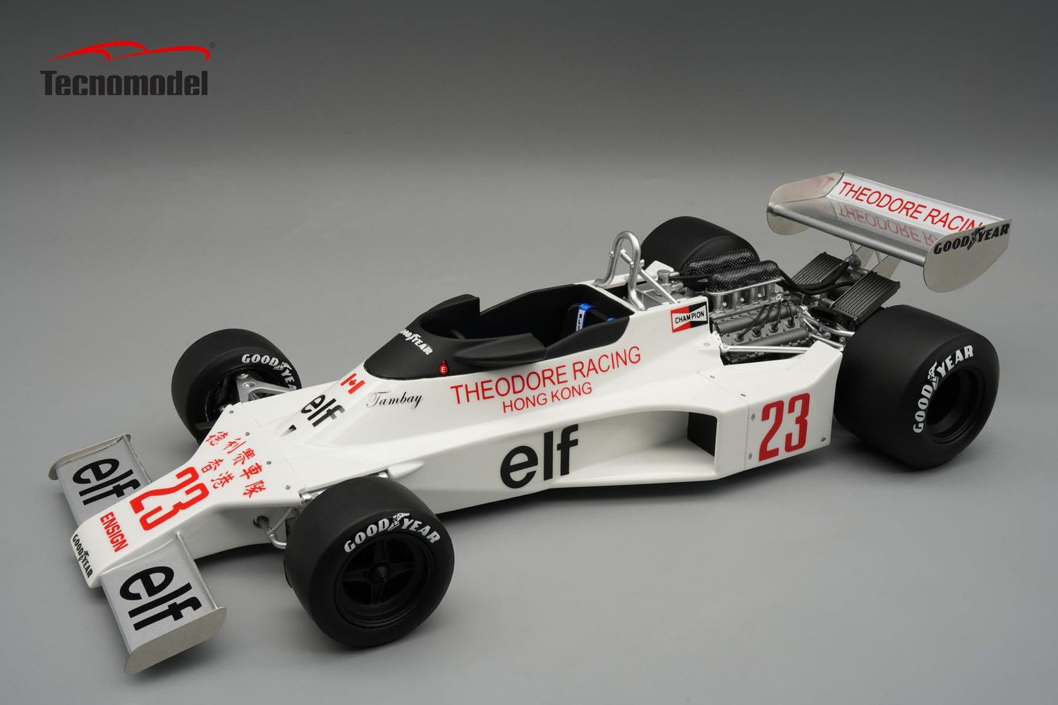 1:18 Tecnomodel - Ensign N177 #23 Canada GP 1977 P.Tambay