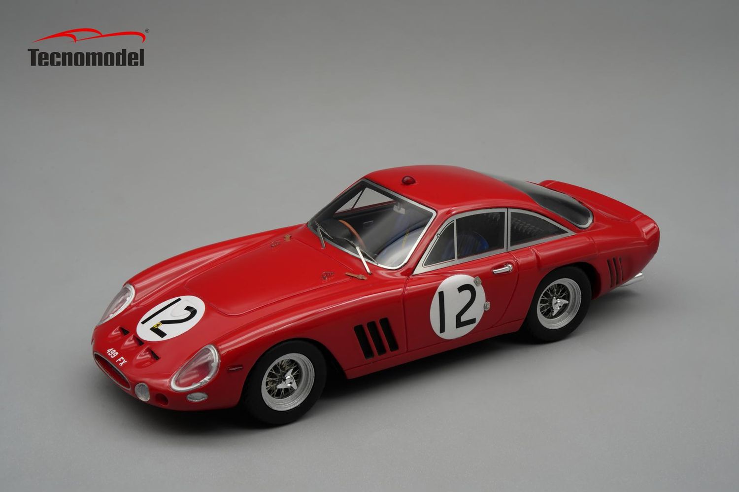 1:43 Tecnomodel - Ferrari 330 LMB 4.0L V12 Team Maranello Concessionaires #12 24h Le Mans 1963 Jack Sears - Mike Salmon