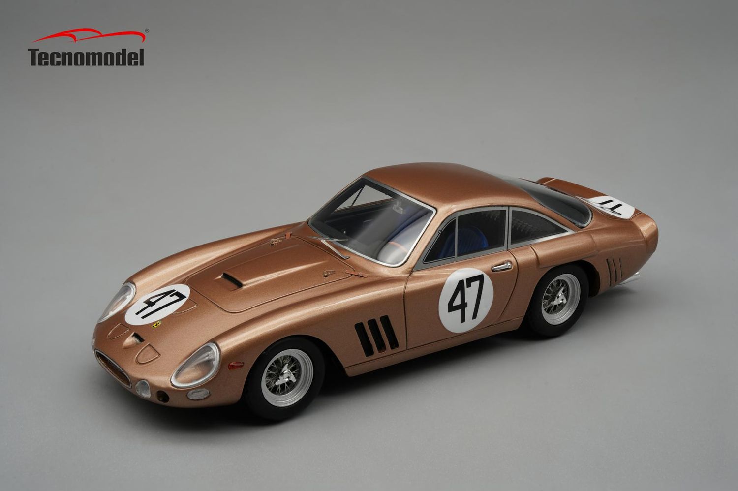 1:43 Tecnomodel - Ferrari 330 LMB 4.0L V12 Team Nart #47 3rd 500km Birdghamton 1963 Dan Gurney
