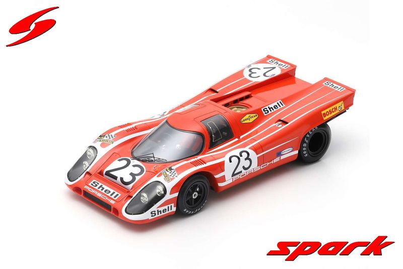 1:18 Spark - Porsche 917 K No.23 Winner 24H Le Mans 1970 R. Attwood - H. Herrmann 1:18 Spark - Porsche 917 K No.23 Winner 24H Le Mans 1970 R. Attwood - H. Herrmann
