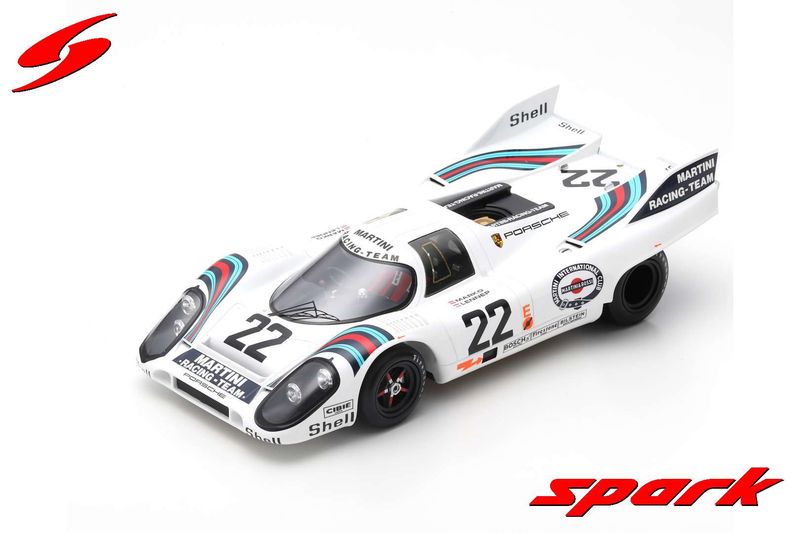 1:18 Spark - Porsche 917 K No.22 Winner 24H Le Mans 1971 H. Marko - G. van Lennep 1:18 Spark - Porsche 917 K No.22 Winner 24H Le Mans 1971 H. Marko - G. van Lennep