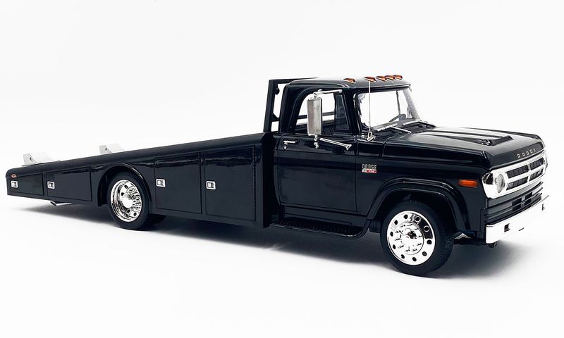 1:18 ACME - 1970 Dodge D-300 Ramp Truck with Trucker Wheels 1:18 ACME - 1970 Dodge D-300 Ramp Truck with Trucker Wheels