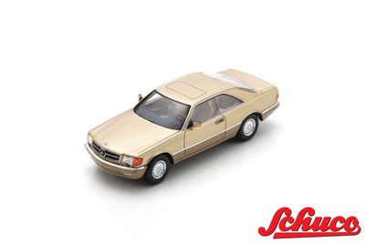 1:43 Schuco - Mercedes-Benz 560 SEC 1989 Beige 1:43 Schuco - Mercedes-Benz 560 SEC 1989 Beige