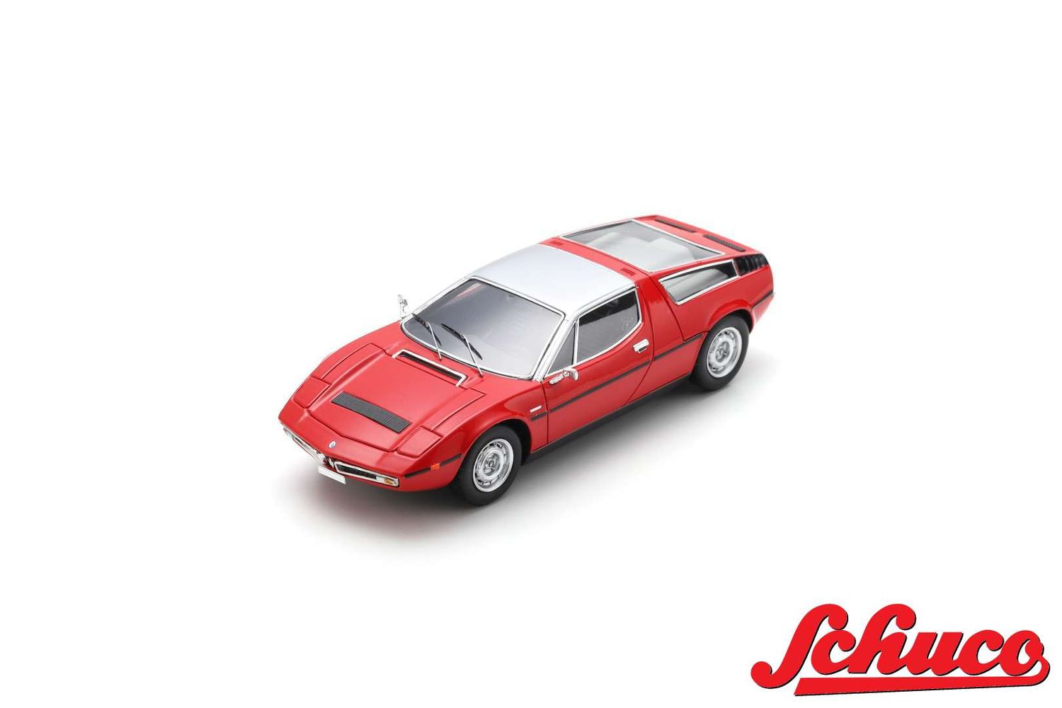 1:43 Schuco - Maserati Bora 1971 Rot