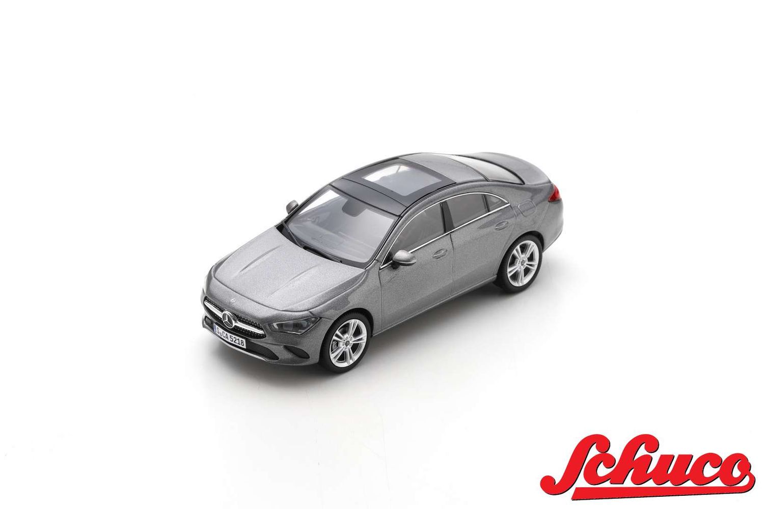 1:43 Schuco - C118 Mercedes CLA Coupe 2019 - Iridium Silver