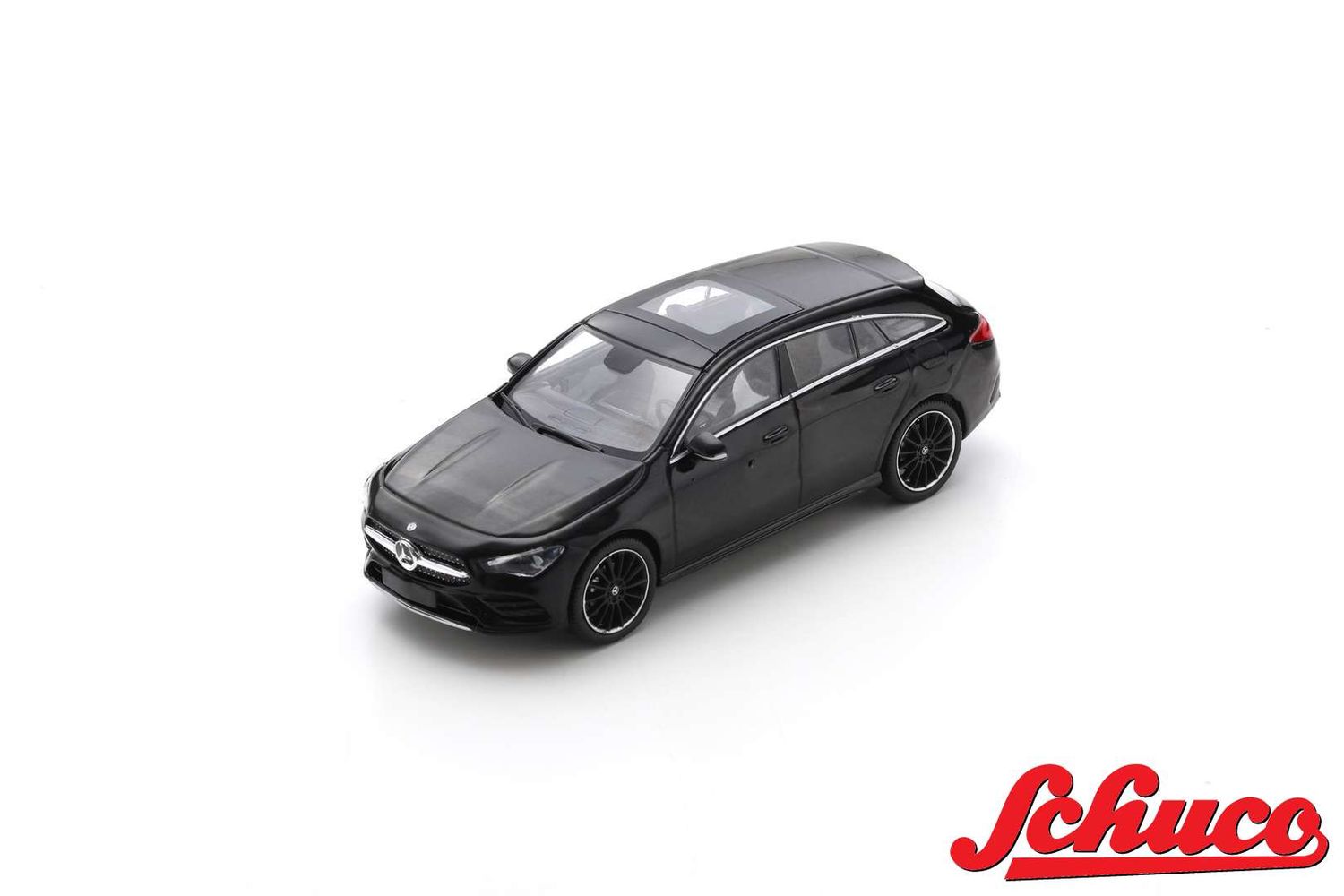 1:43 Schuco - X118 Mercedes CLA Shooting Brake 2019 - Cosmos black metallic