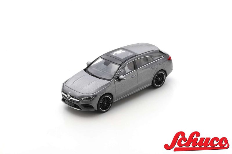 1:43 Schuco - X118 Mercedes CLA Shooting Brake 2019 - Mountain grey metallic