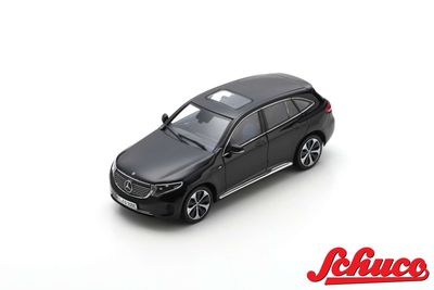 1:43 Schuco - N293 Mercedes EQC 2019 - Obsidian black metallic