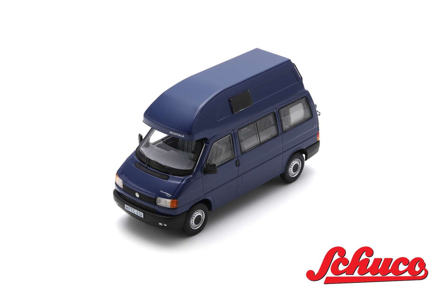 1:43 Schuco - VW T4 California Campingbus Blau