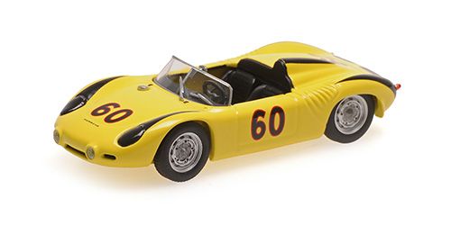 1:43 Minichamps - PORSCHE 718 RS61 SPYDER – DON WESTER – ROAD AMERICA 500 MILES – 1963