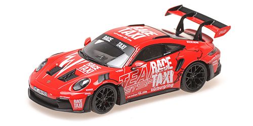 1:43 Minichamps - PORSCHE 911 (992) GT3RS – 2024 – RED – GETSPEED RACE TAXI