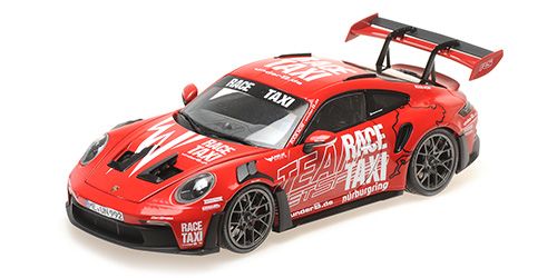 1:18 Minichamps - PORSCHE 911 (992) GT3RS – 2024 – RED – GETSPEED RACE TAXI