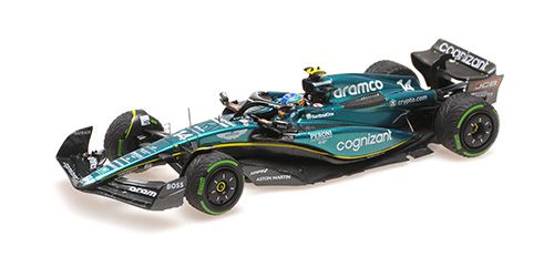 1:43 Minichamps - ASTON MARTIN ARAMCO COGNIZANT FORMULA ONE TEAM AMR23 – FERNANDO ALONSO – 2ND MONACO GP 2023