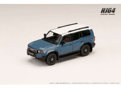 1:64 Hobby Japan - Toyota Land Cruiser 1st Edition (LHD), smokey blue