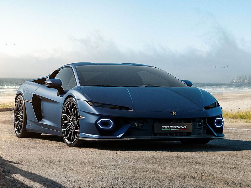 1:43 Looksmart - Lamborghini Temerario Blu Marinus (Matt) 1:43 Looksmart - Lamborghini Temerario Blu Marinus (Matt)