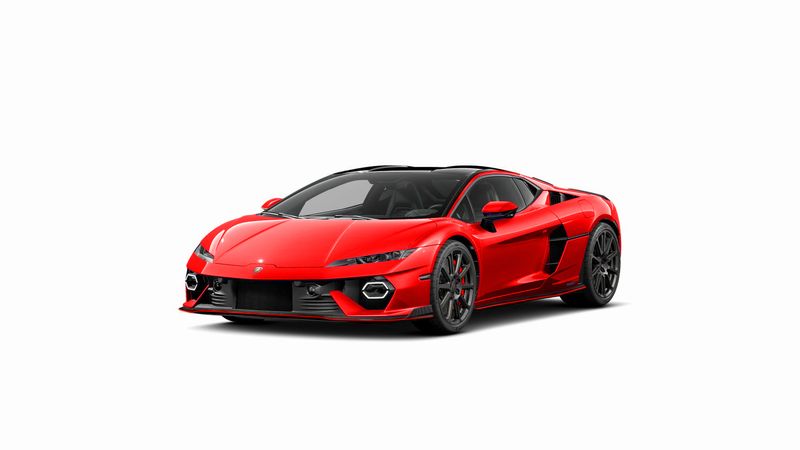 1:43 Looksmart - Lamborghini Temerario Alleggerita Package Rosso Efesto 1:43 Looksmart - Lamborghini Temerario Alleggerita Package Rosso Efesto